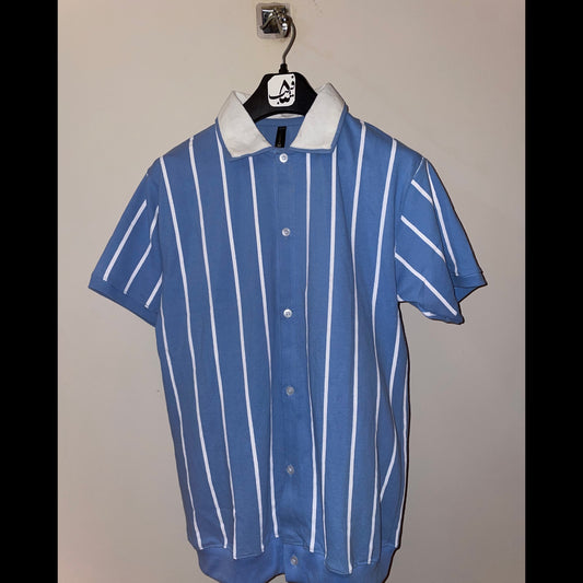 Linen Summer Shirt (Sky Blue)